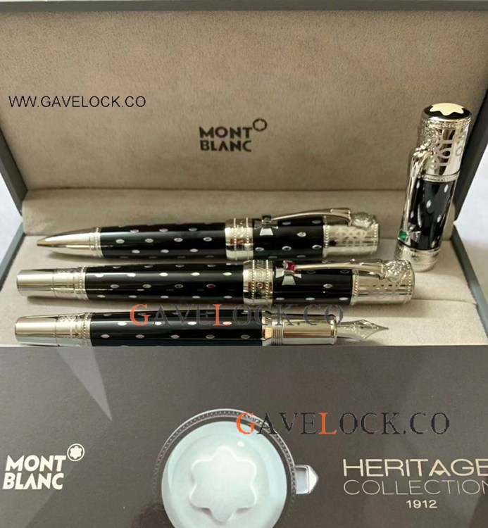 Hot Sale Replica Mont blanc Elizabeth Pens Silver Clip Hot Sale Replica Mont blanc Elizabeth Pens Silver Clip